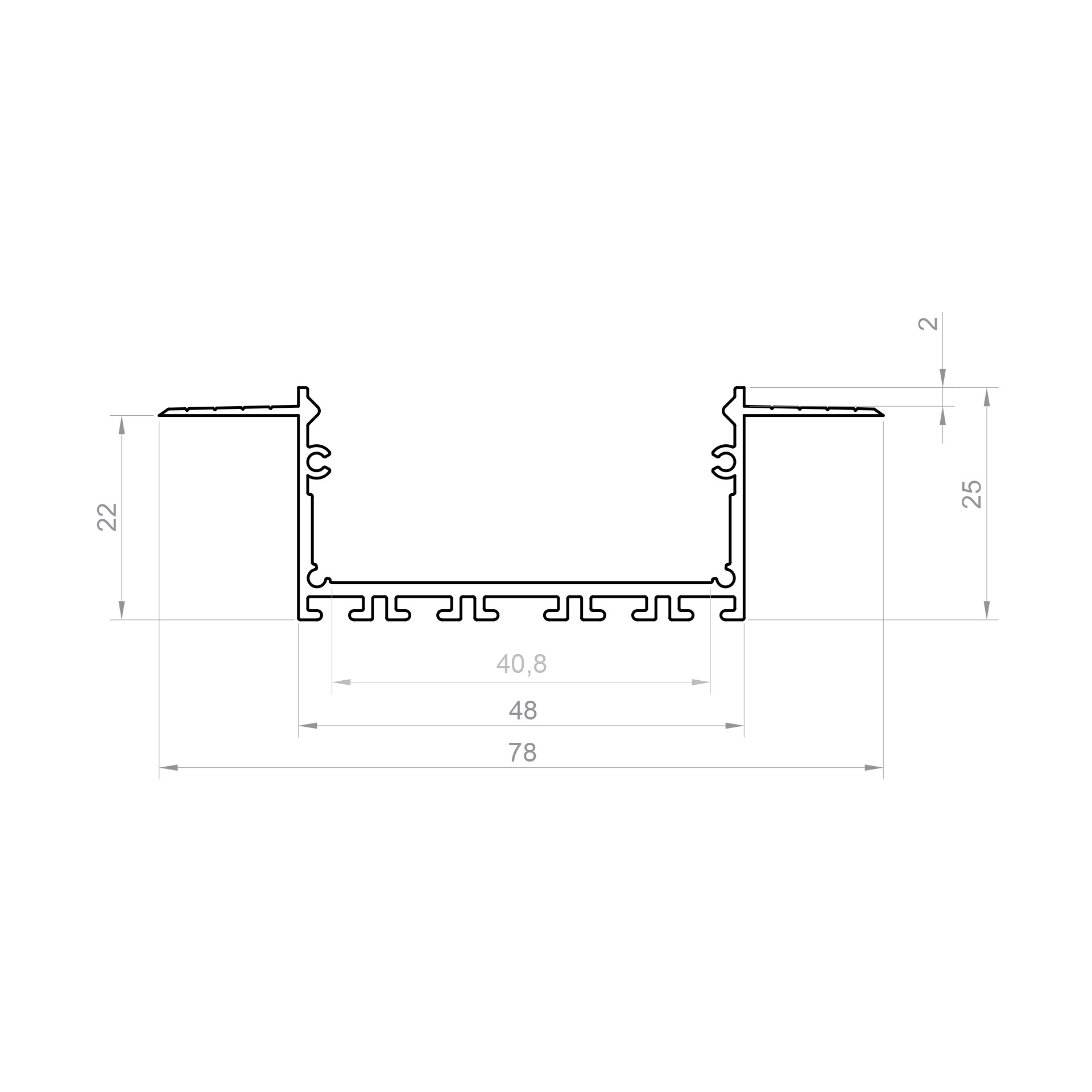 Profil LED GK23-7 - obrazek 3