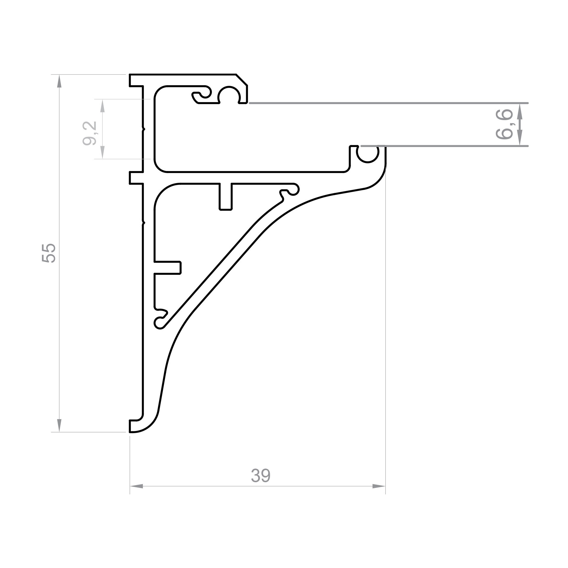 LED Profil P10-6 – Bild 6
