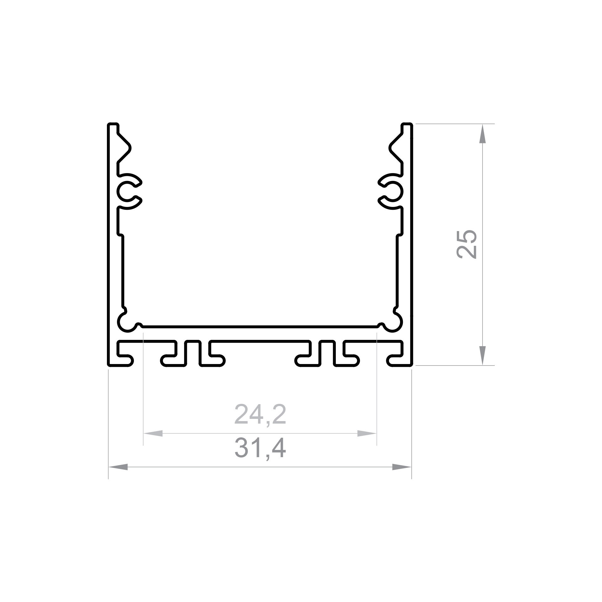 Profil LED P22-3 - obrazek 6