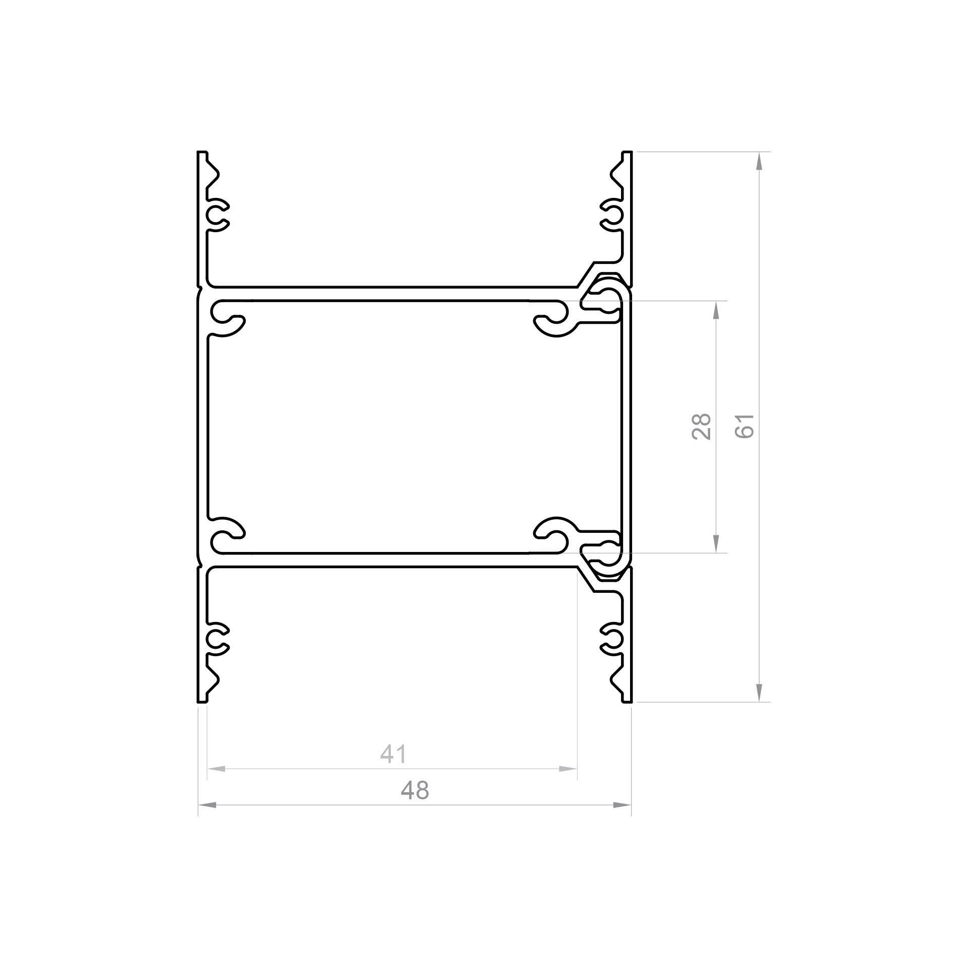 LED Profil P23-10 – Bild 4