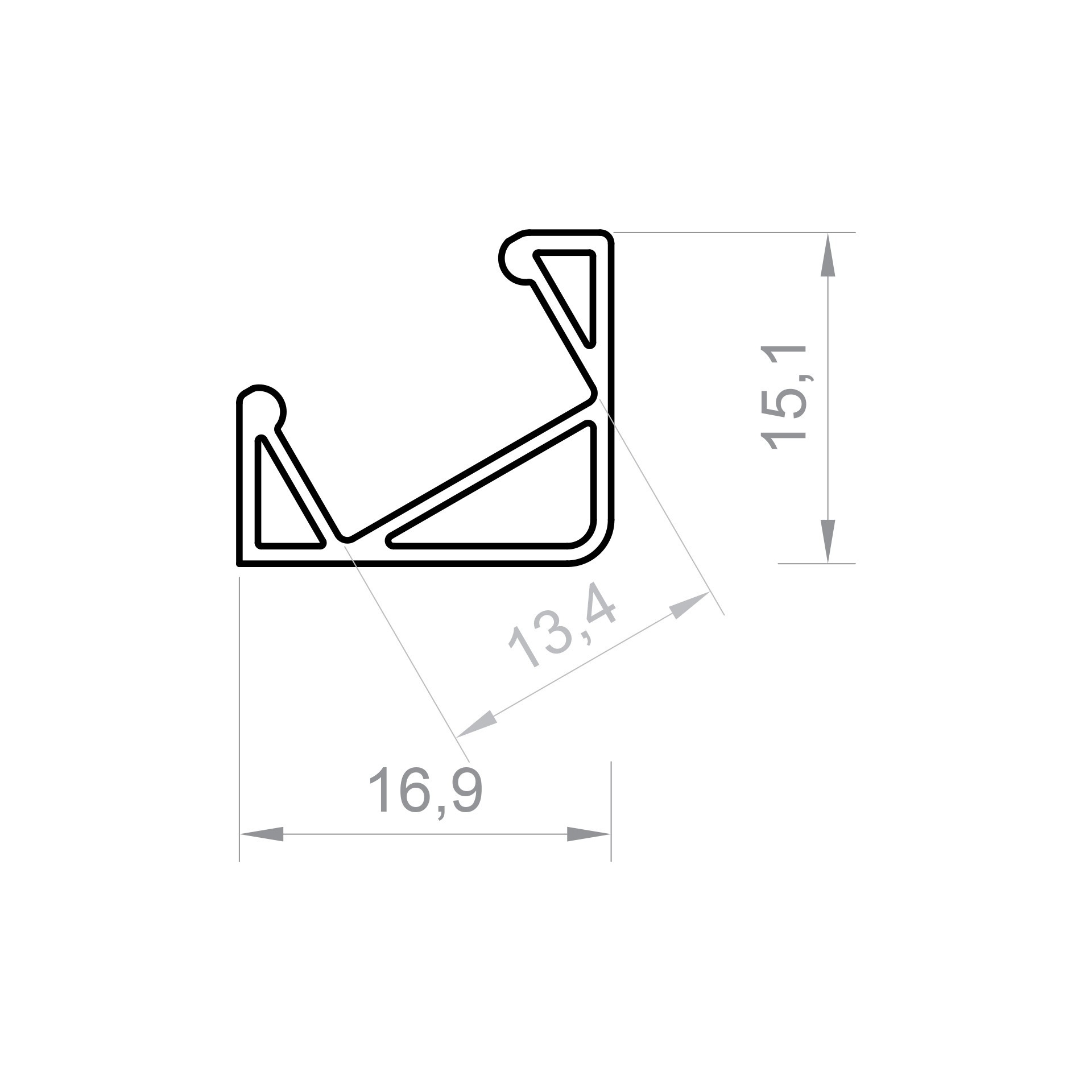 LED Profil P3-4 – Bild 6